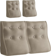 Kombinierbares ergonomisches Bettkissen Velvet-Camel